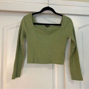 Target Wild Fable Light Green Top